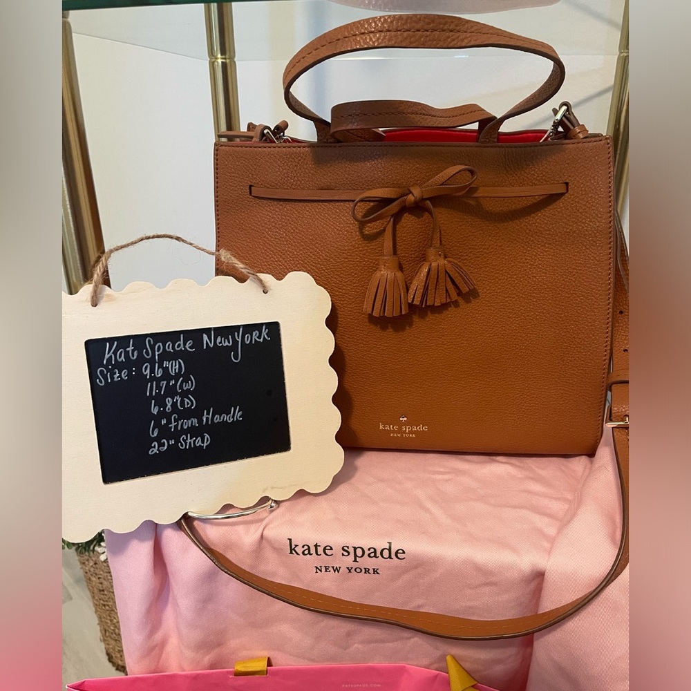 Kate Spade Isobel satchel hobo satchel crossbody leather bag